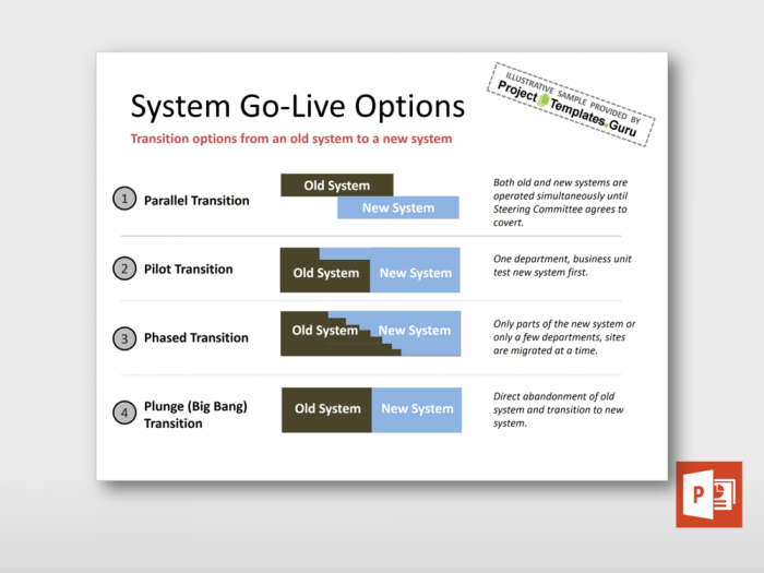 System Go-Live Options 2
