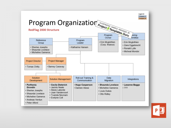 Program Organization Chart 2