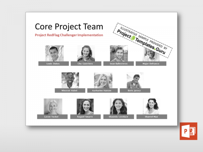 Core Project Team Slide 2