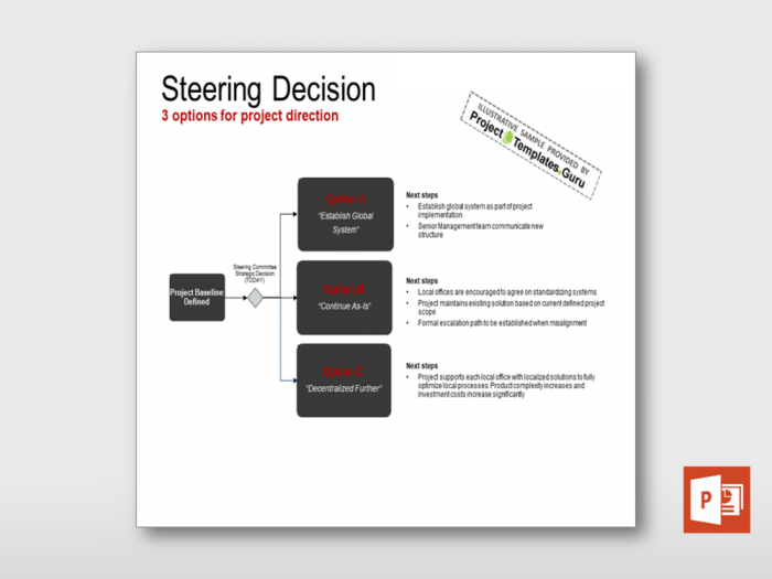 Project Steering Decision Visualization 2